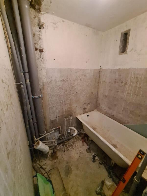 Vannas istabas kapitālais remonts | Būvniecības uzņēmuma  MJ projekts realizētie objekti