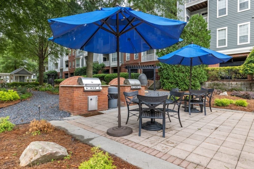 Grilling Area at The Marq at Brookhaven