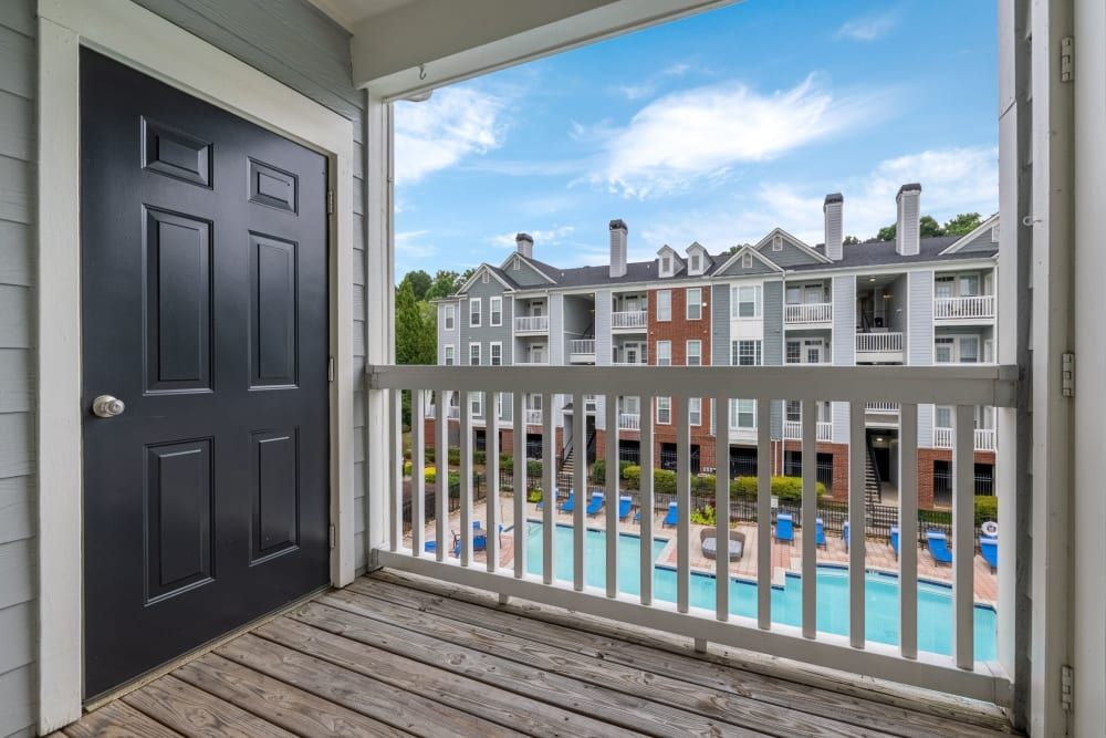 Apartment Balcony at The Marq at Brookhaven