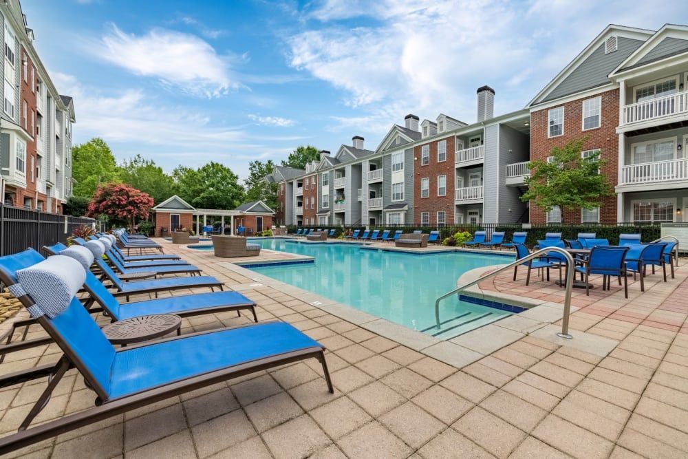 Resort Style Pool at The Marq at Brookhaven