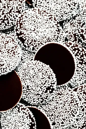 Person typing on a laptop, viewing a document on the screen.