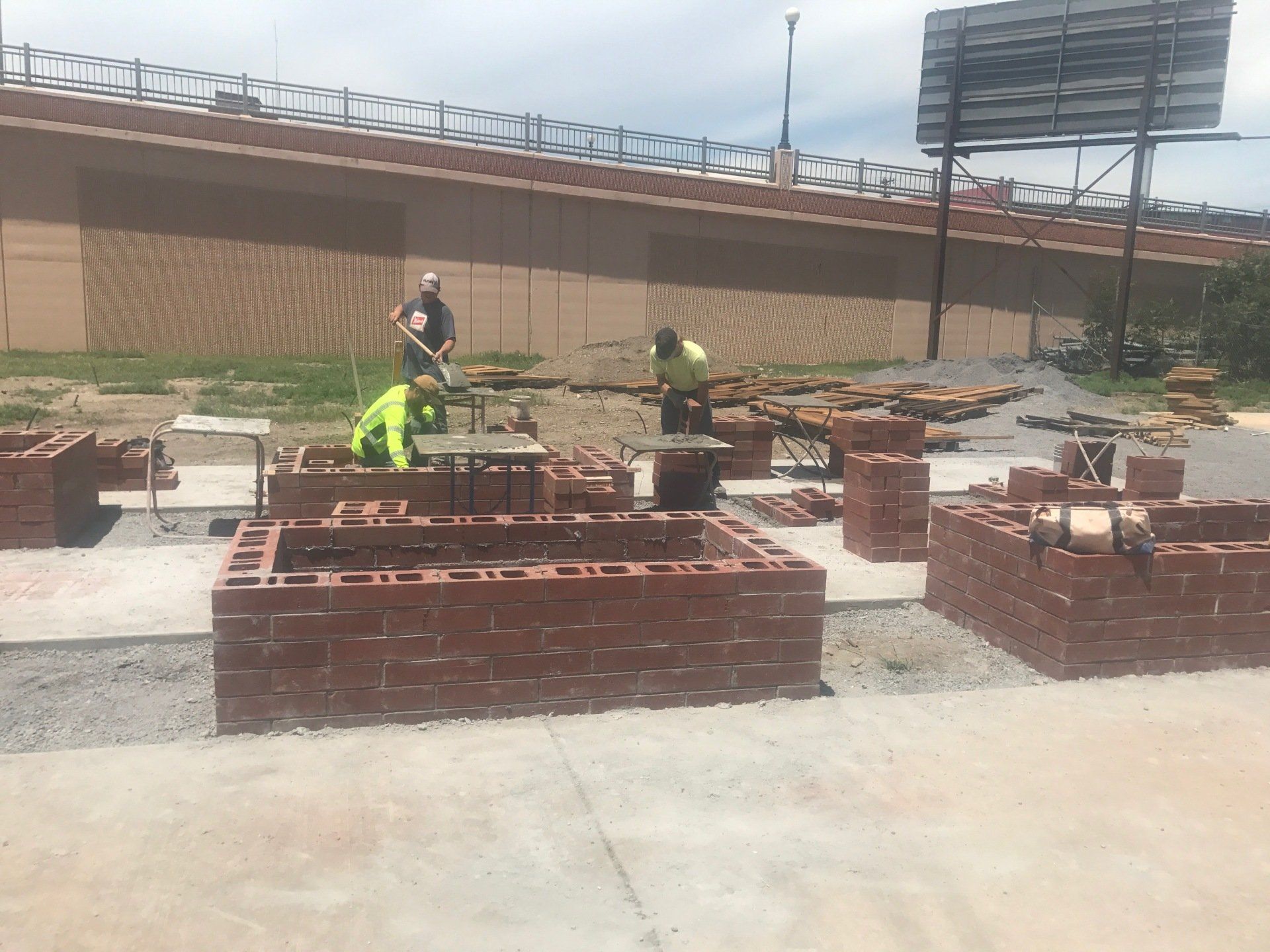 Custom Masonry — Community Garden in Pueblo, CO