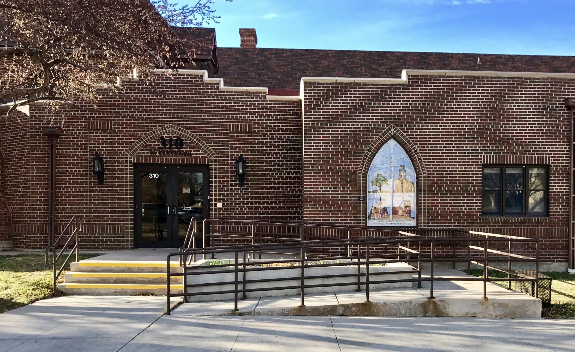 Stone Mason — Front View of a Church  in Pueblo, CO