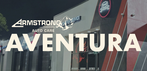 Armstrong Auto Care - Aventura Workshop Exterior photo with Armstrong Logo 