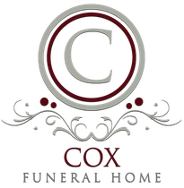 The logo for sample funeral home is shown on a white background.
