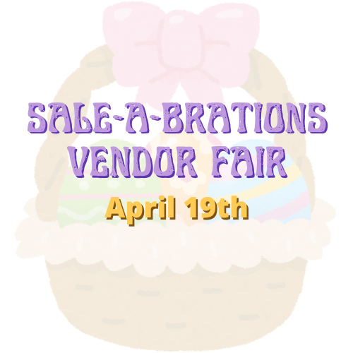 Easter basket graphic advertising 