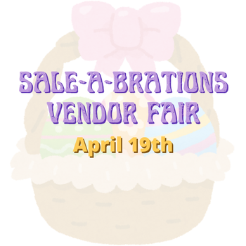 Easter basket graphic advertising 