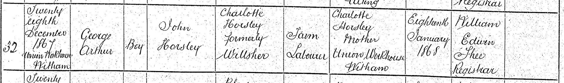 Example digital copy birth certificate