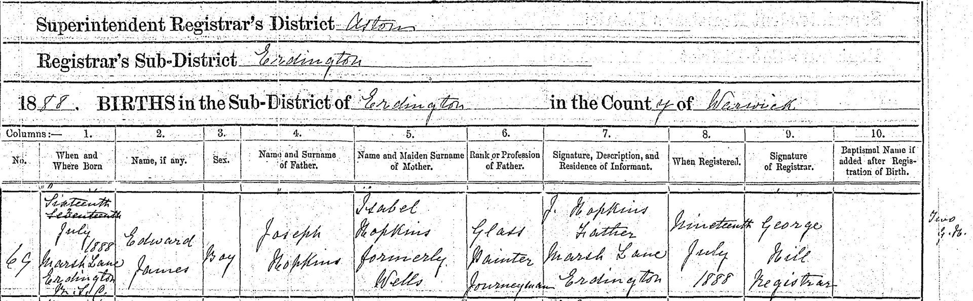 Example pdf copy birth certificate