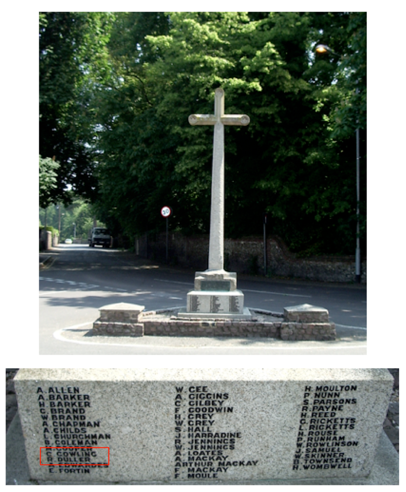 War Memorial, Sawston, Cambridgeshire