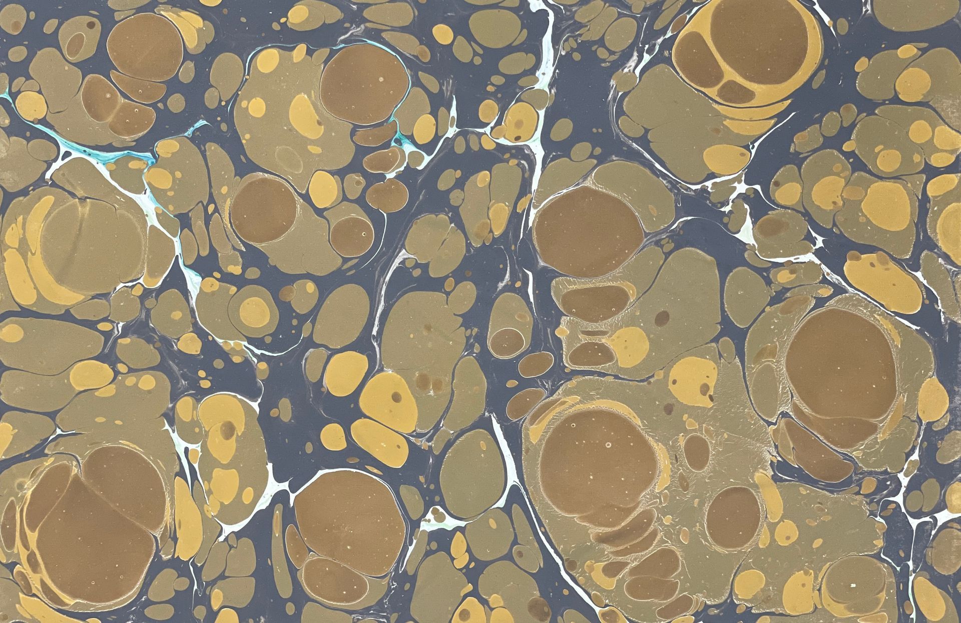 Brown and Gray and Yellow Stone pattern in a marbled artwork.