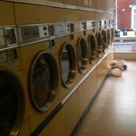 brown washing machines