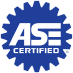 ASE certified logo | Gilmore's Auto service
