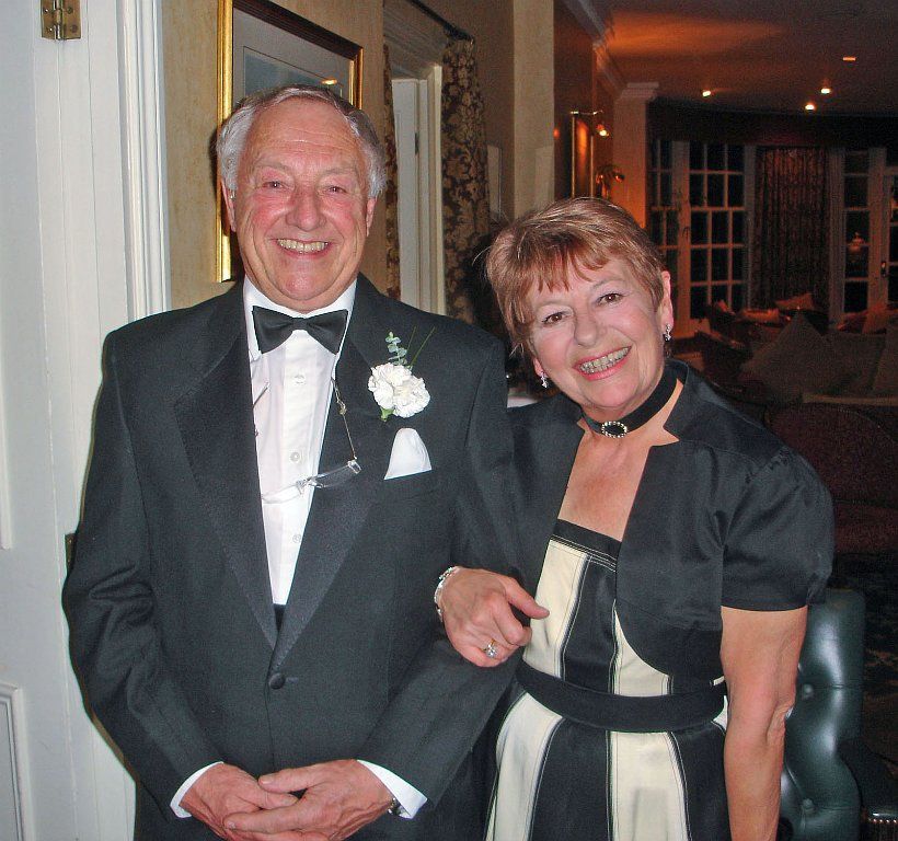 W Bro Alan Verney with his wife Shirley