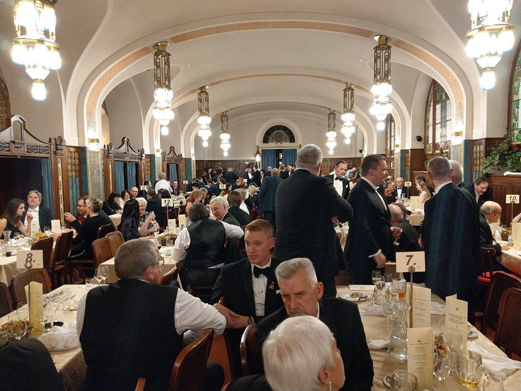 Guests enjoyed Czech hospitality in the glamourous surroundings of Municipal House