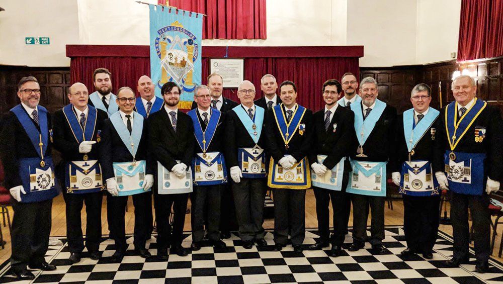 The Brethren of the East Hertfordshire and Salisbury Union Lodges