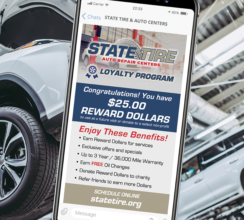 Loyalty Rewards | State Tire & Auto Centers