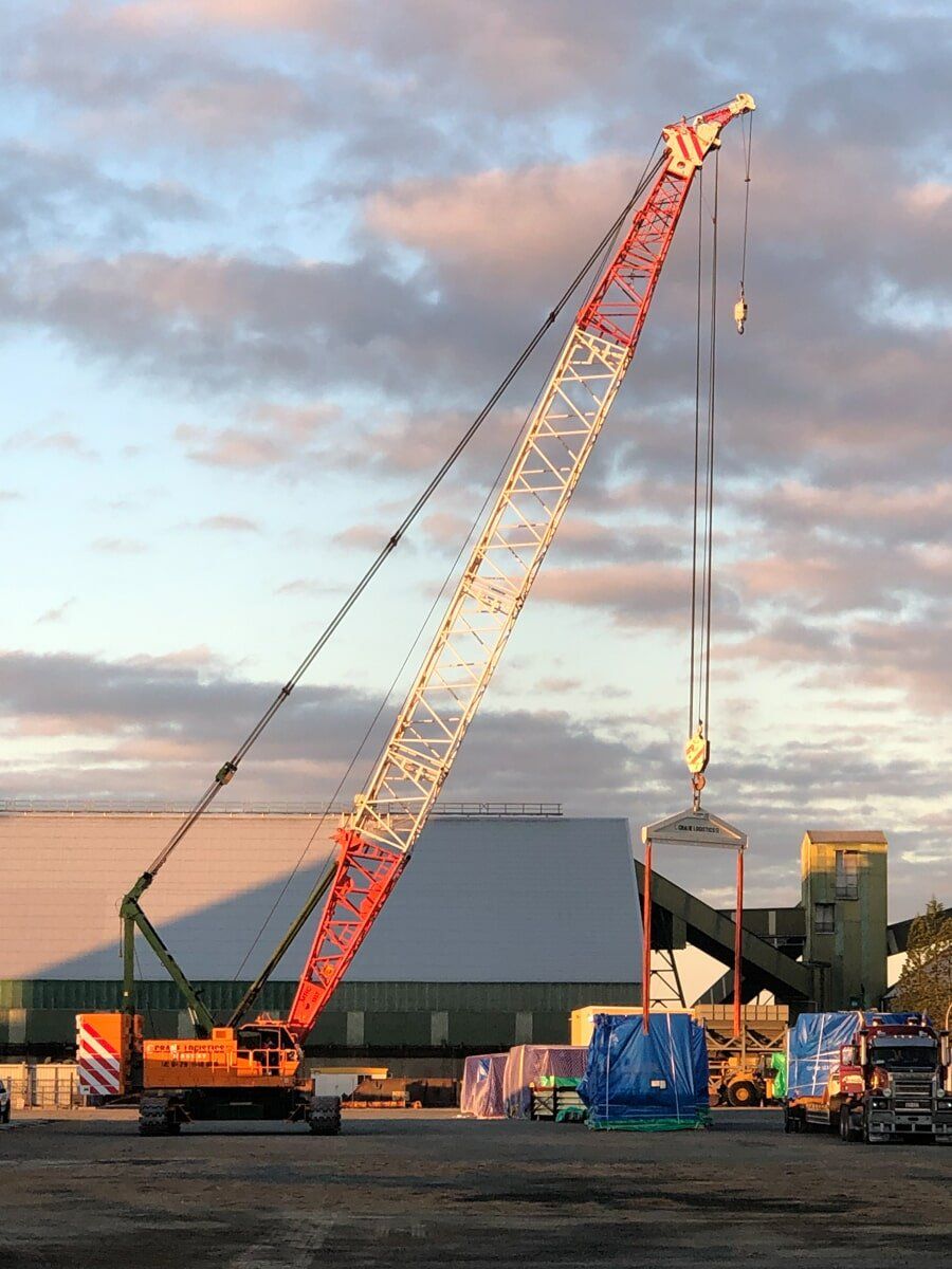 Crawler Crane Hire Mackay Crane Logistics