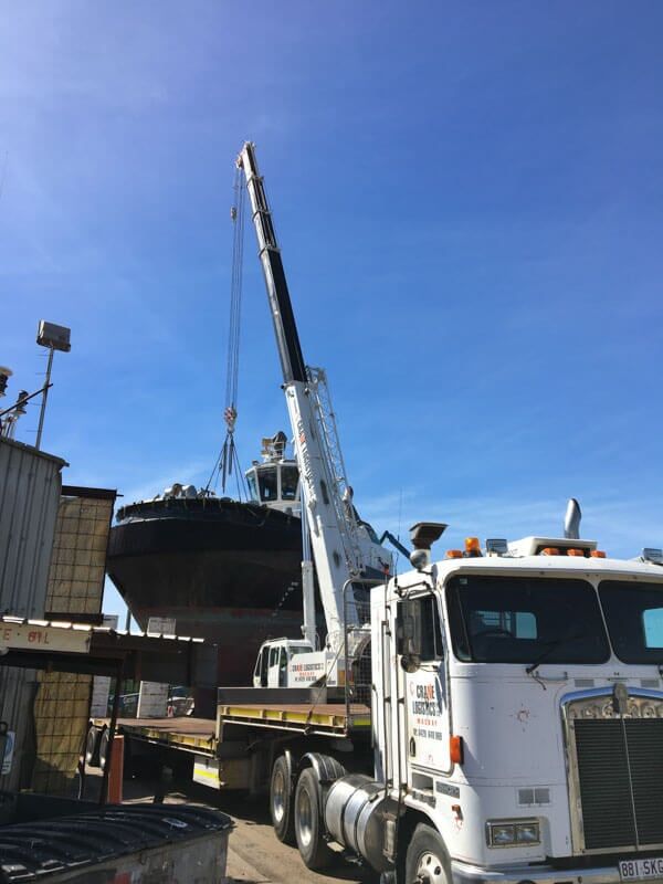 Crane Truck Hire Mackay Truck Mounted Cranes Crane Logistics
