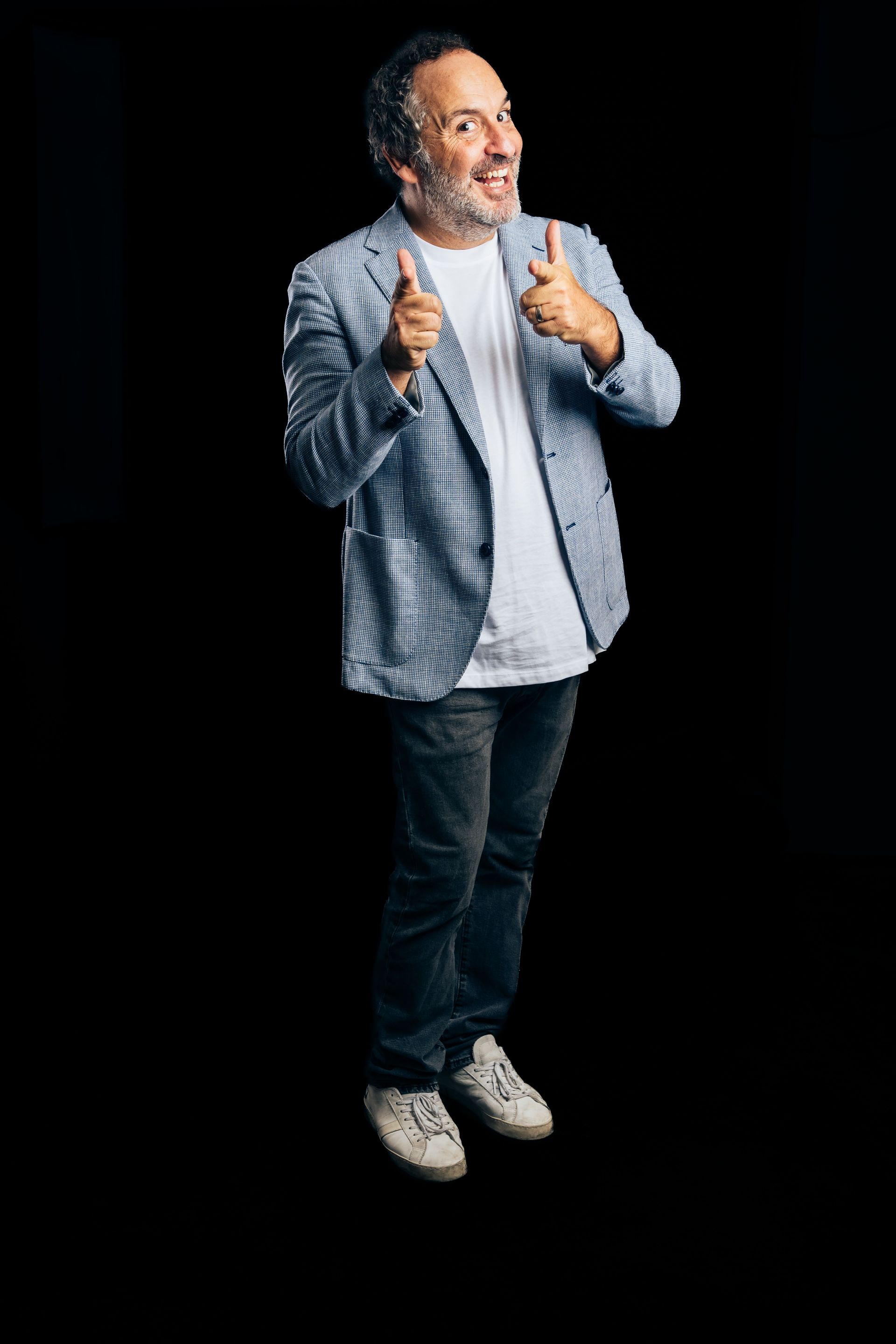 Foto ufficiale di Gianluca “Scintilla” Fubelli utilizzata per promuovere il suo spettacolo