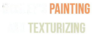 Text: "PAINTING" in orange above "TEXTURIZING" in green.