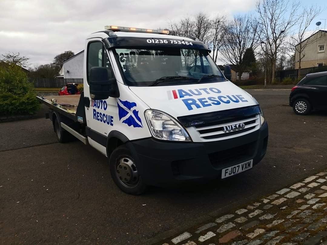 Breakdown assistance in Airdrie by Auto Rescue Scotland Ltd