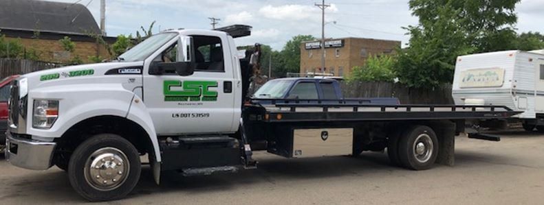 White Tow-Truck — Rochester, MN — CSC Towing