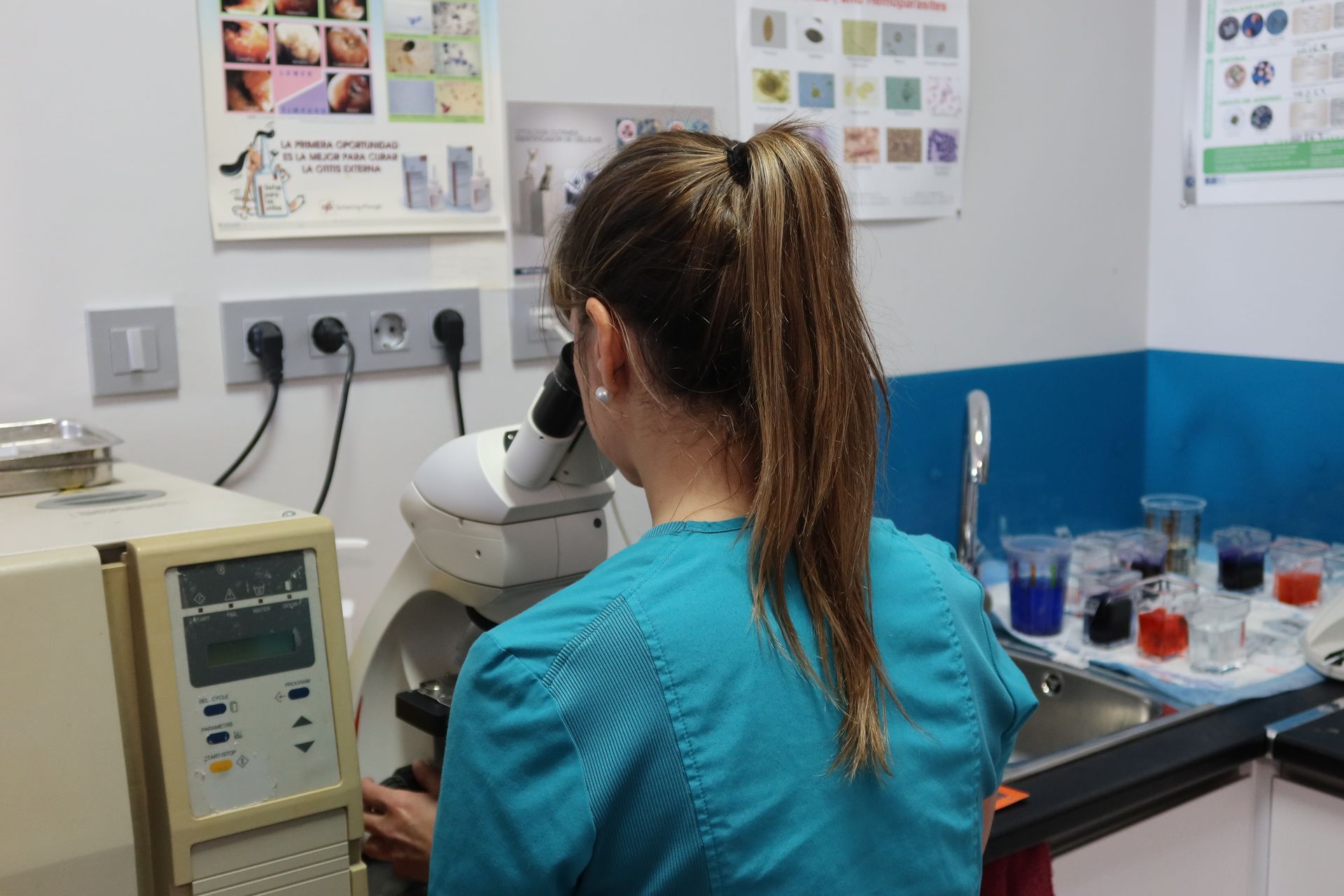 Cris en Microscopio