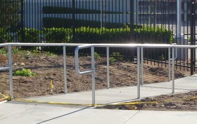 Wrought steel handrails — Riverside, CA — Ross Fence Co