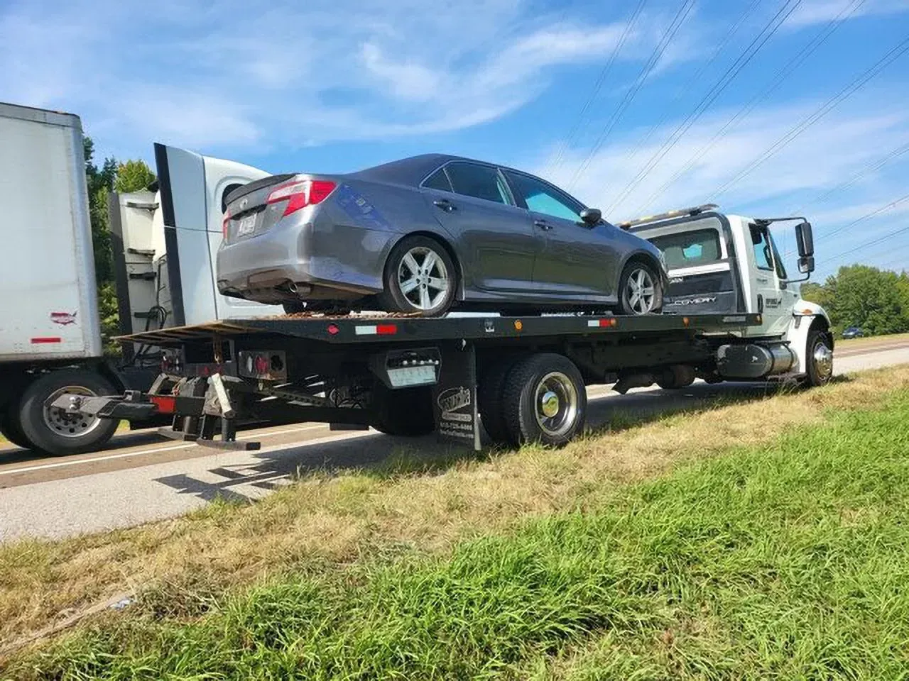 car towing