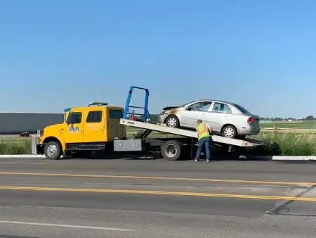 towed