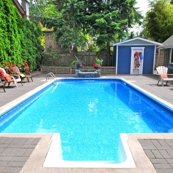 Residential Pool With Liner — Greensboro, NC — Aqua Treatment