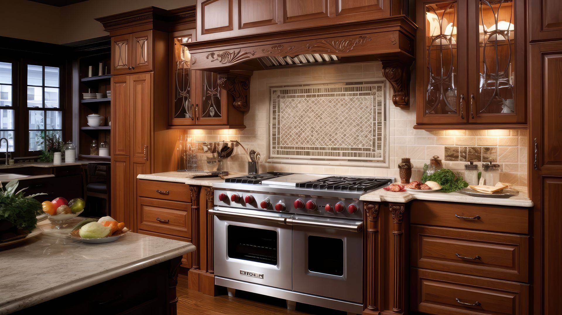 White washing machine with open door, next to a wicker laundry hamper, in a bathroom.