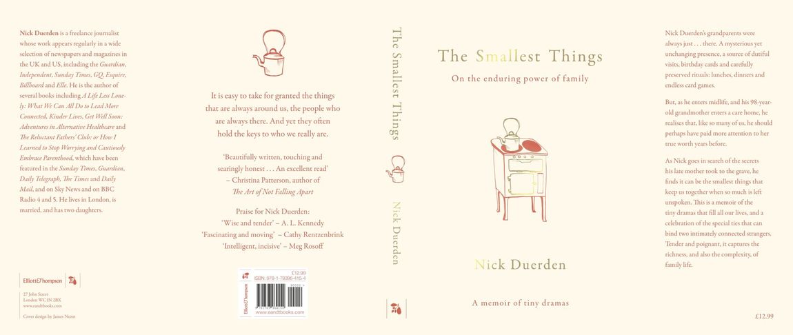 Smallest Things by Nick Duerden Book Jacket