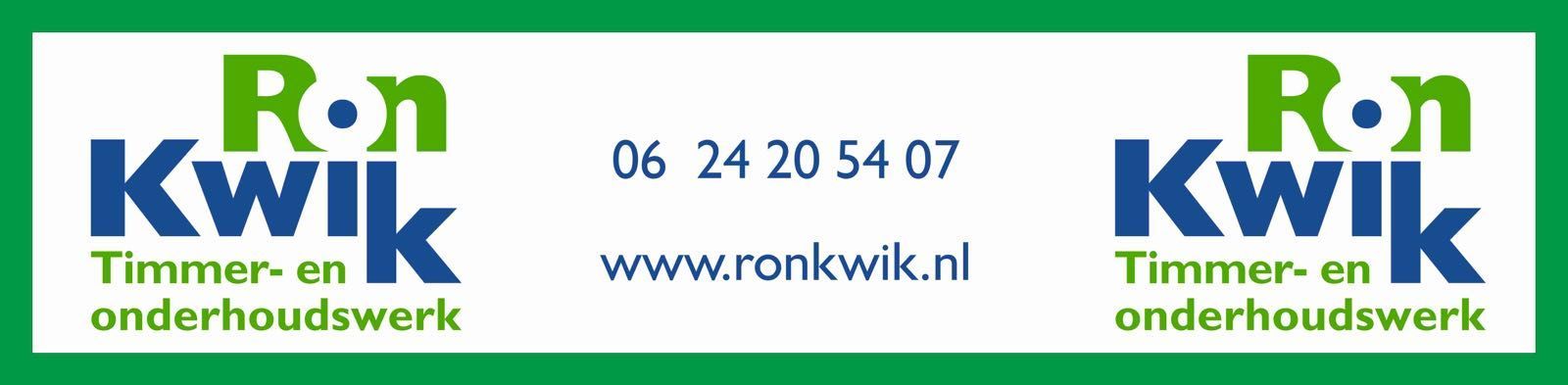 Ron Kwik Timmer- & Onderhoudswerk logo