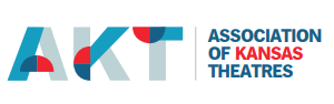 Logo for Association of Kansas Theatres: 