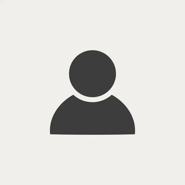 Silhouette of a person, head and shoulders, on a neutral background.