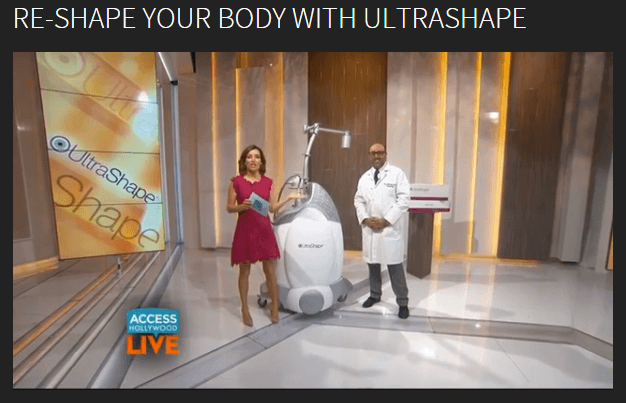 ultrashape boston, coolsculpting boston, access hollywood ultrashape, freeze fat