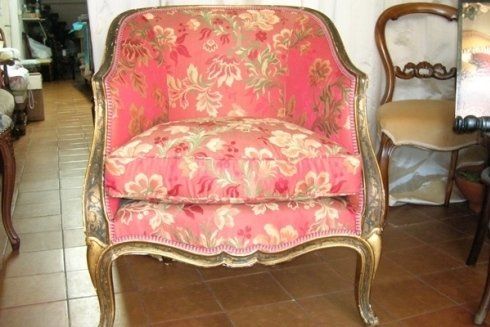 poltroncine tappezziere Chiavari