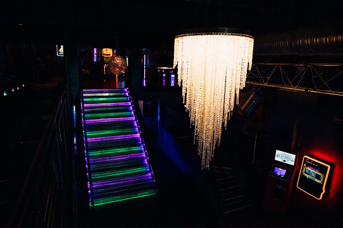 Special event at Silverball in Columbia, Missouri.