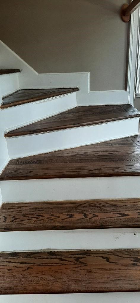 Hardwood Floor Stairs — Rutledge, TN — A & B Hardwood Flooring