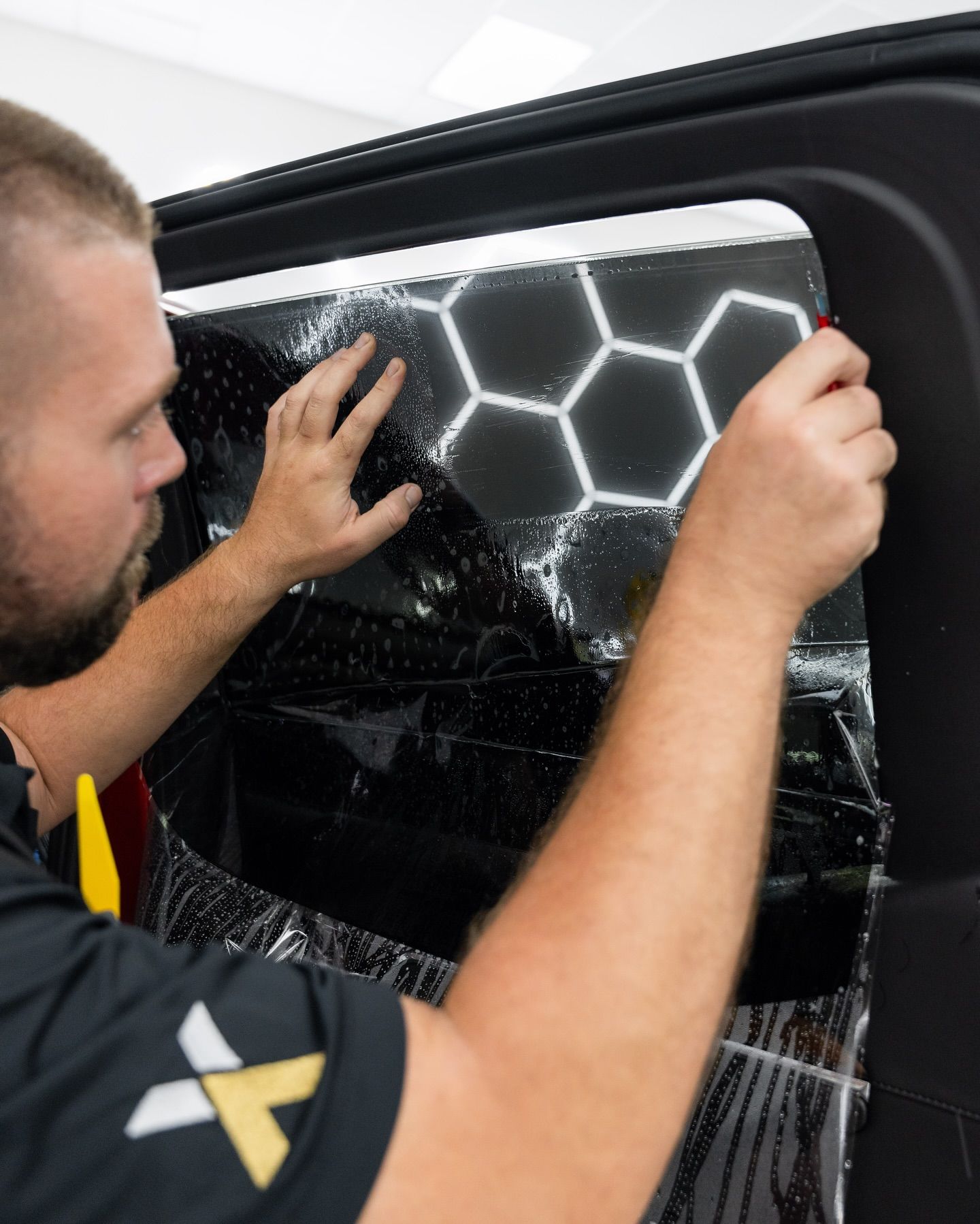 professional window tinting installation