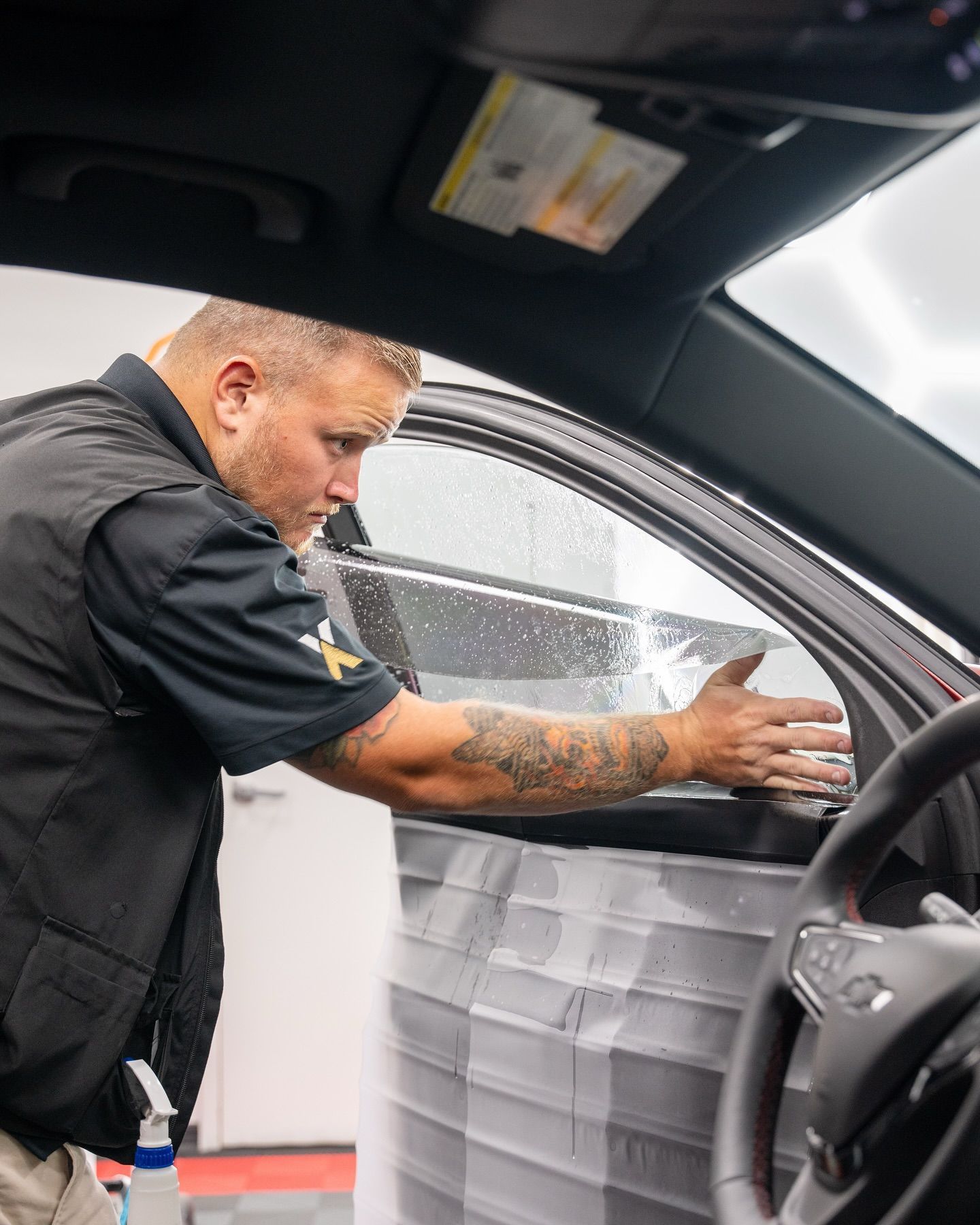 Auto Window Tinting installation