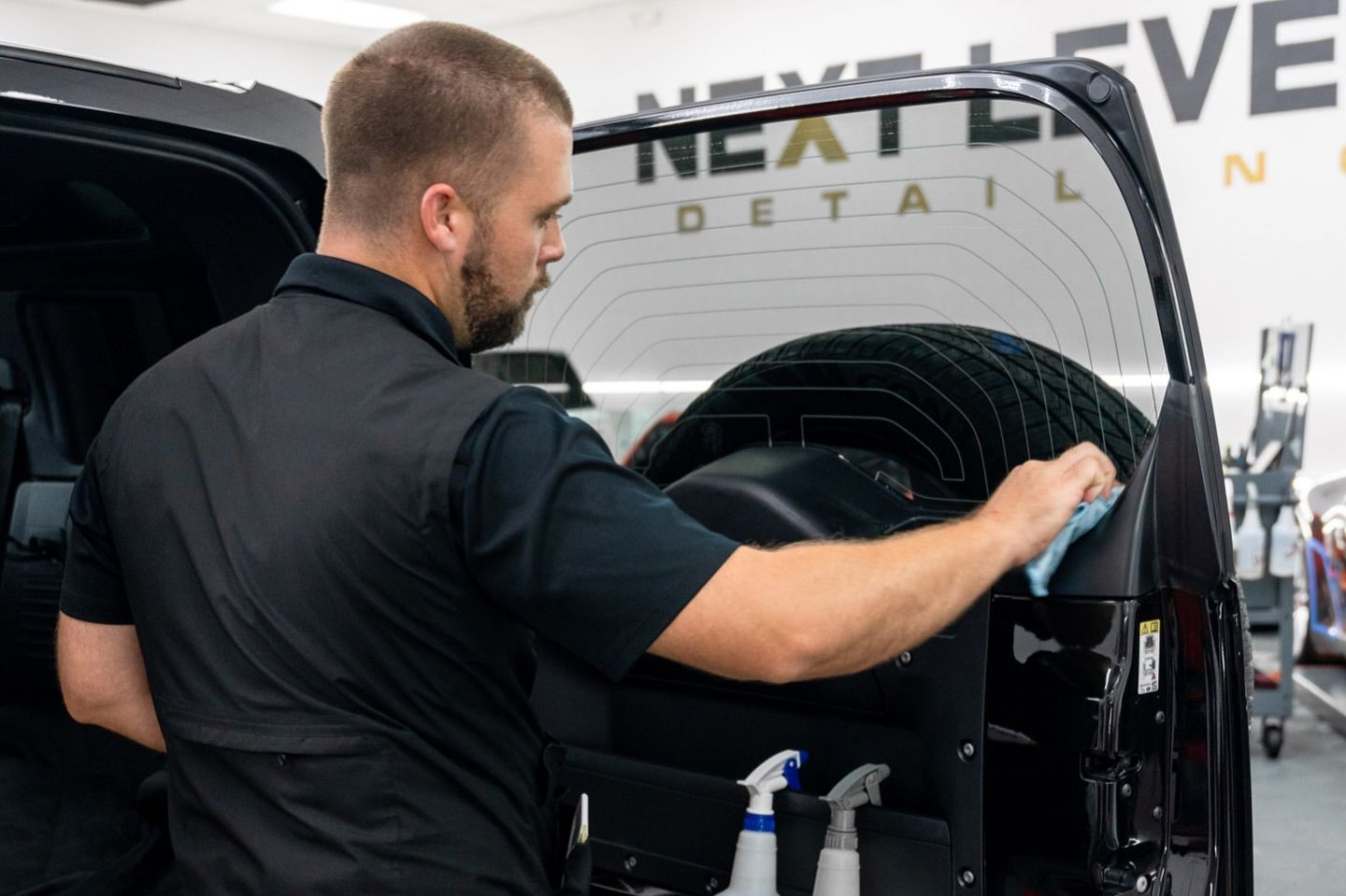 Professional window tinting