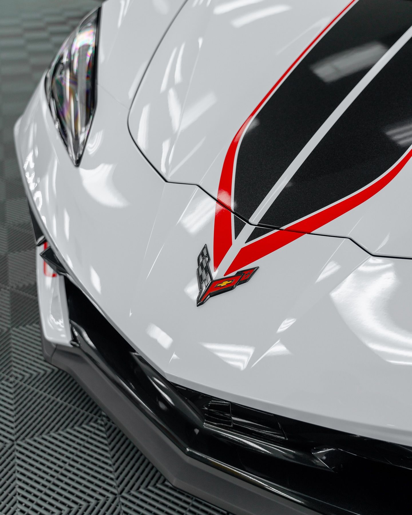 car with PPF installation