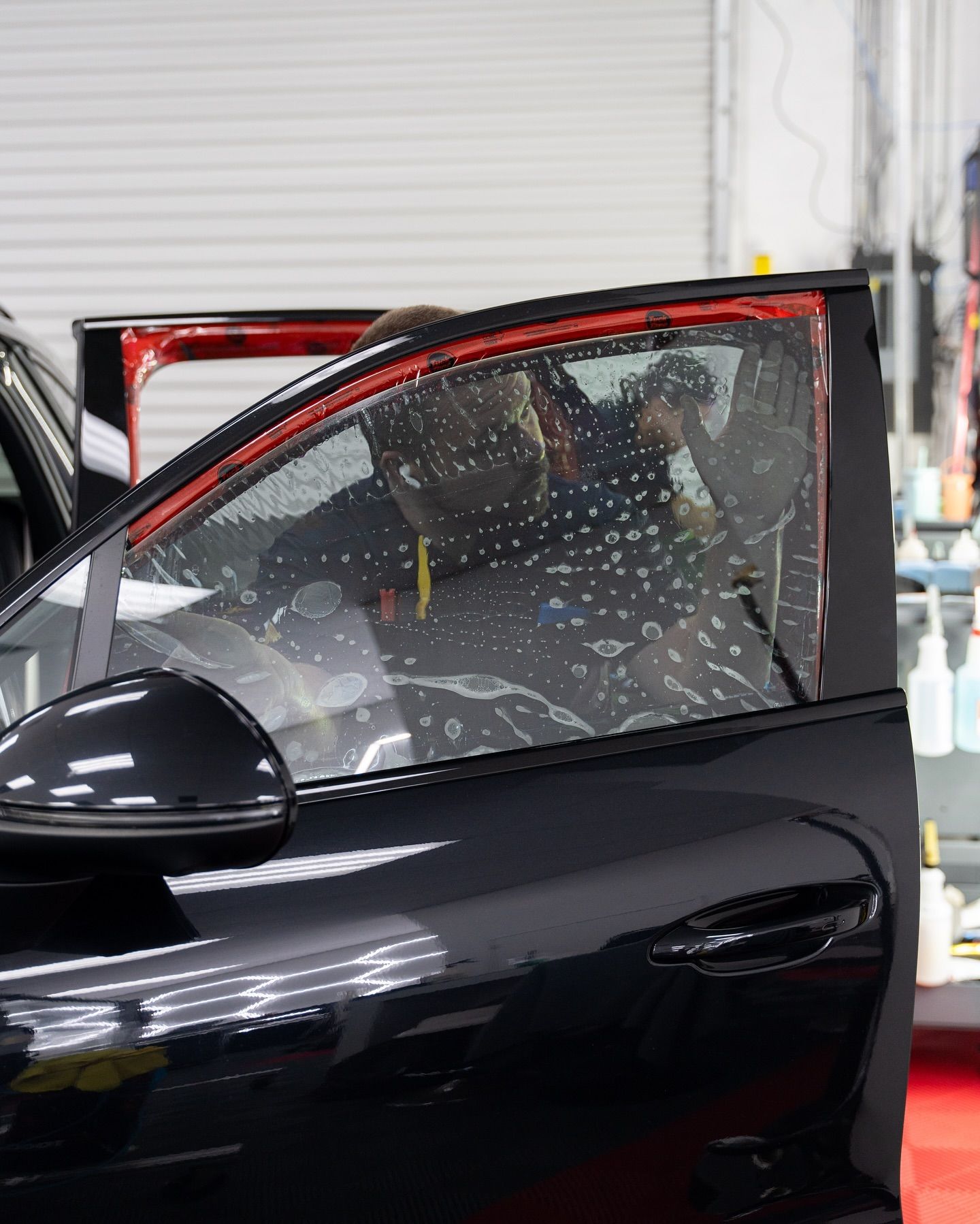 window tint installation