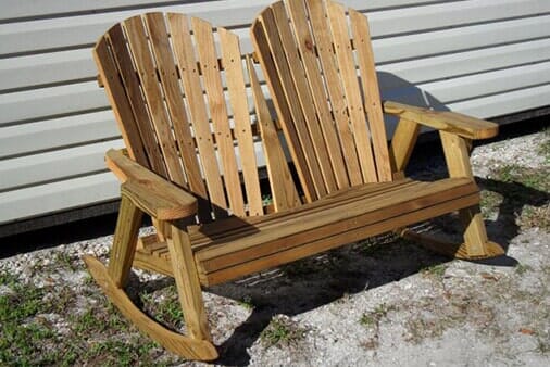 Wooden Rocking Chair - Patio furniture in Brandon, FL
