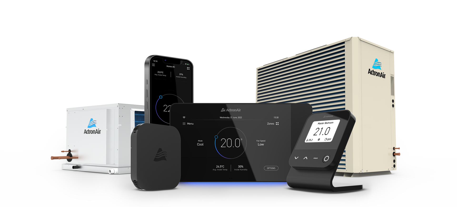 Couple Sitting On A Couch Using An Air Conditioner — Oriel Refrigeration and Air Conditioning in Narromine, NSW