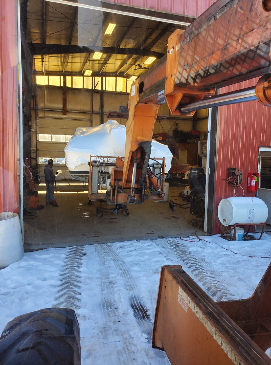 Transporting the Boat to Warehouse — Mahopac, NY — Mahopac Marina