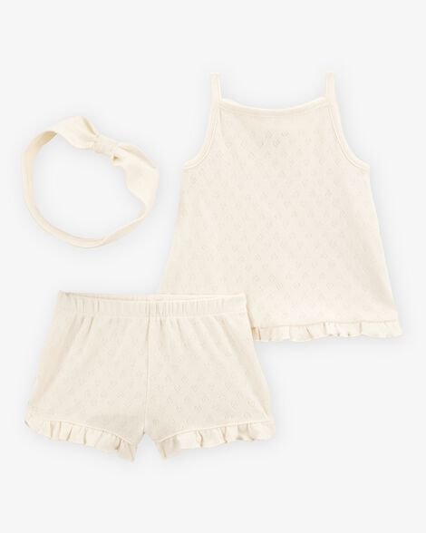 Conjunto de tres piezas Carter´s - Beige